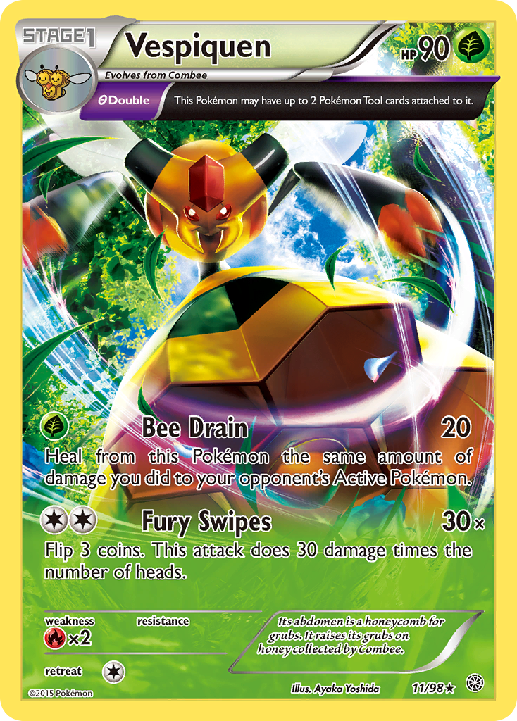 Vespiquen (11/98) [XY: Ancient Origins] | Dumpster Cat Games