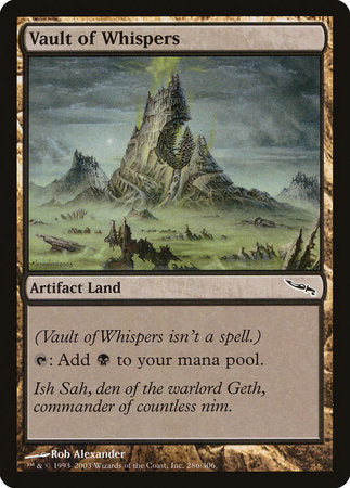 Vault of Whispers [Mirrodin] | Dumpster Cat Games