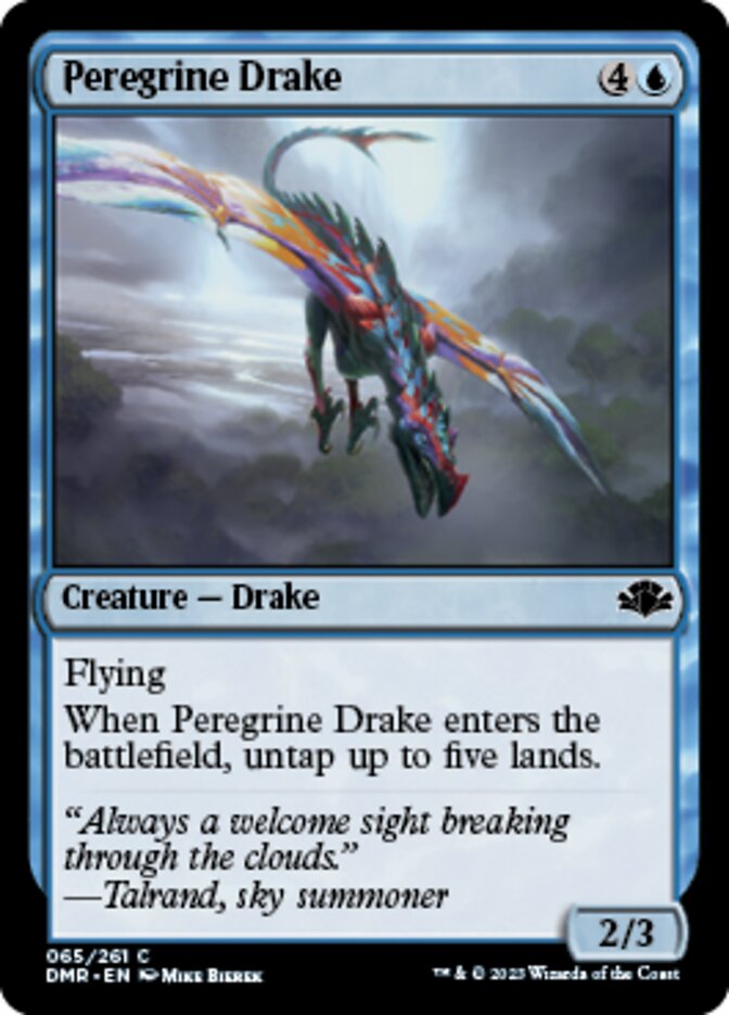 Peregrine Drake [Dominaria Remastered] | Dumpster Cat Games