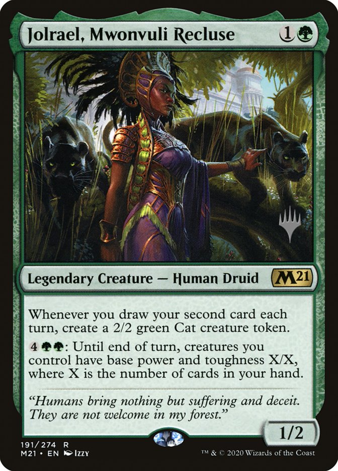 Jolrael, Mwonvuli Recluse (Promo Pack) [Core Set 2021 Promos] | Dumpster Cat Games