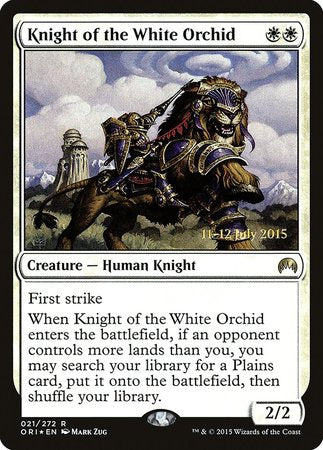 Knight of the White Orchid [Magic Origins Promos] | Dumpster Cat Games