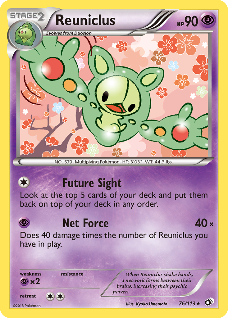 Reuniclus (76/113) [Black & White: Legendary Treasures] | Dumpster Cat Games