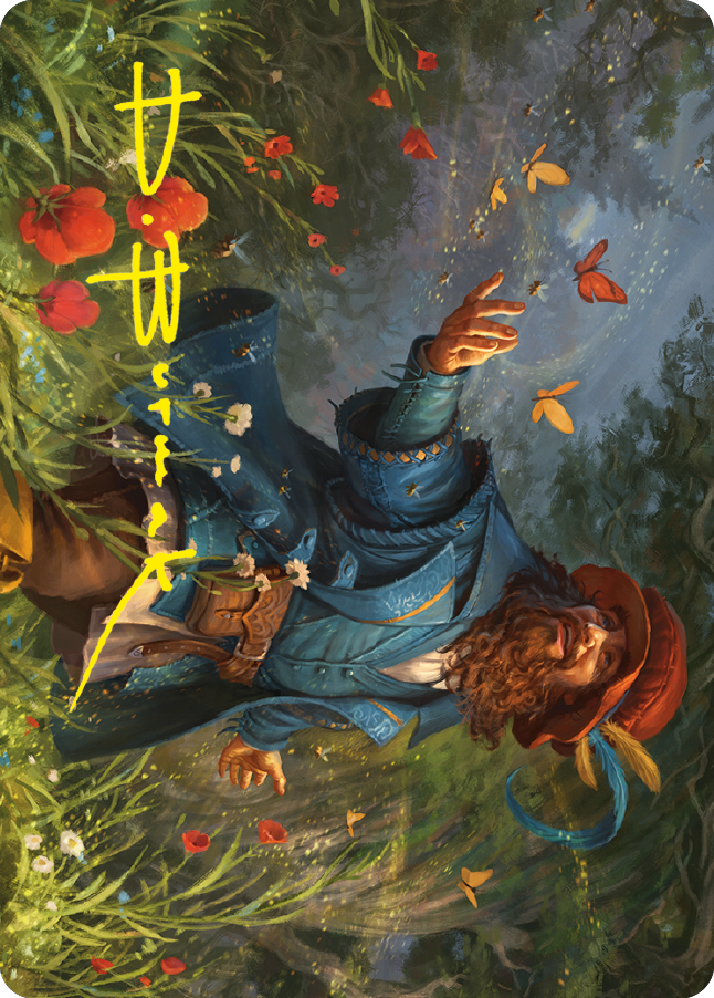 Tom Bombadil Art Card (Gold-Stamped Signature) [The Lord of the Rings: Tales of Middle-earth Art Series] | Dumpster Cat Games