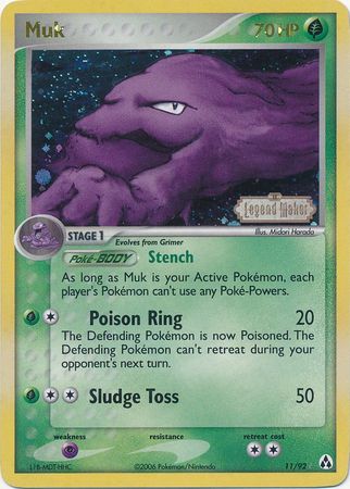 Muk (11/92) (Stamped) [EX: Legend Maker] | Dumpster Cat Games