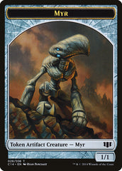 Myr // Pentavite Double-sided Token [Commander 2014 Tokens] | Dumpster Cat Games