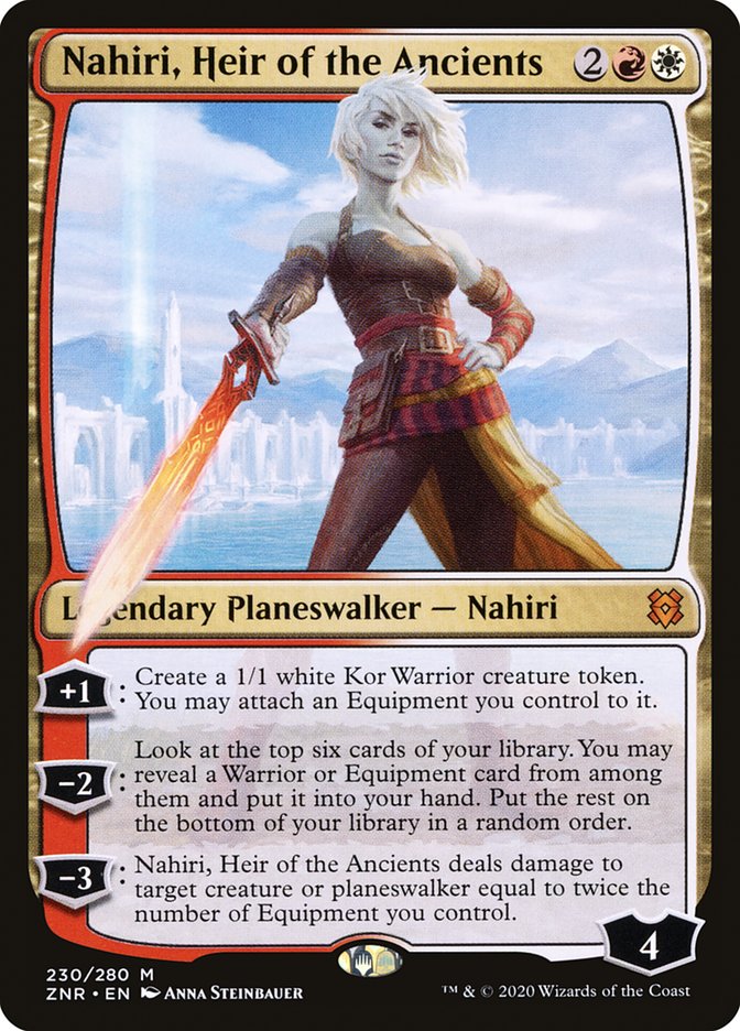 Nahiri, Heir of the Ancients [Zendikar Rising] | Dumpster Cat Games