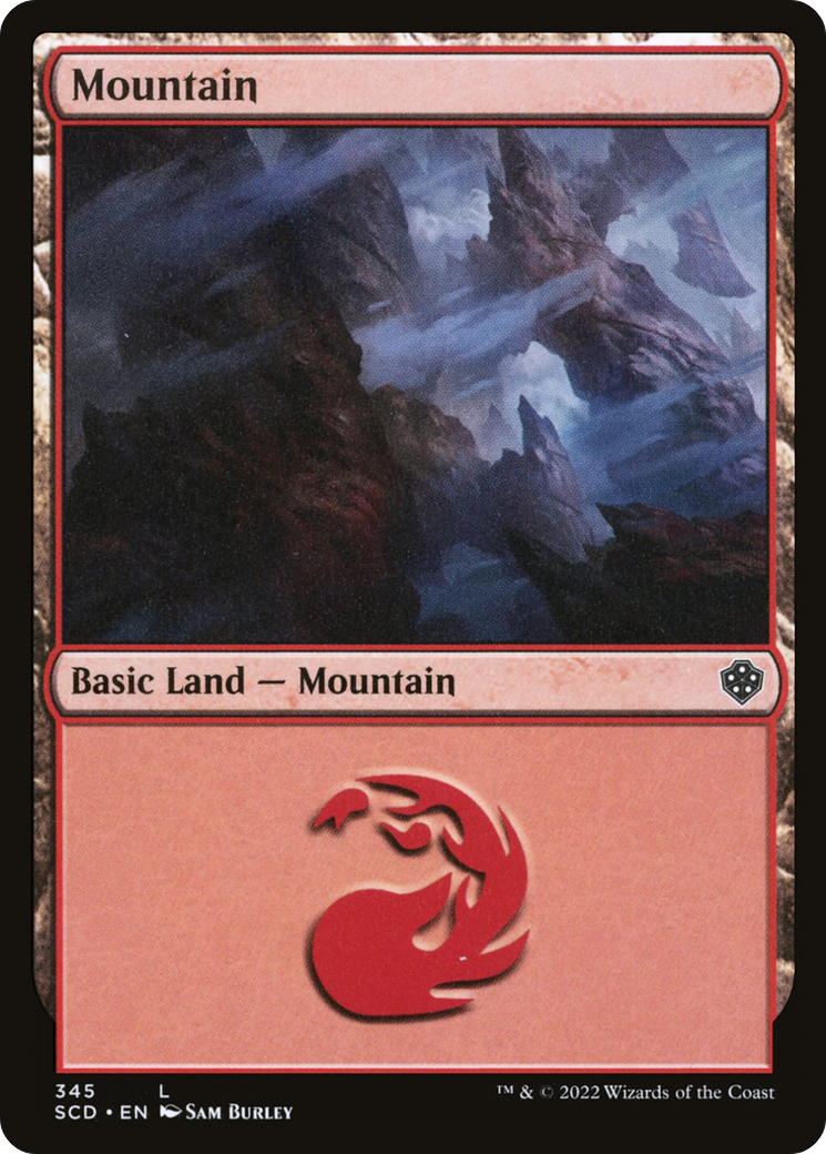 Mountain [Starter Commander Decks] | Dumpster Cat Games