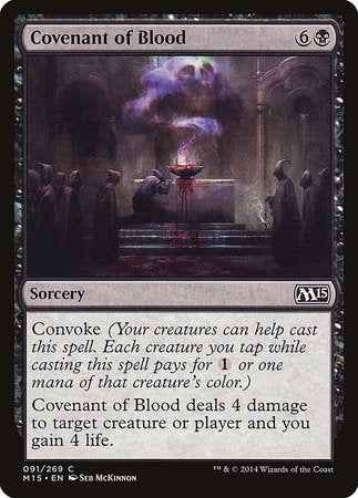 Covenant of Blood [Magic 2015] | Dumpster Cat Games