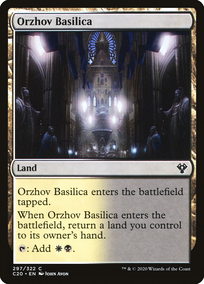 Orzhov Basilica [Commander 2020] | Dumpster Cat Games