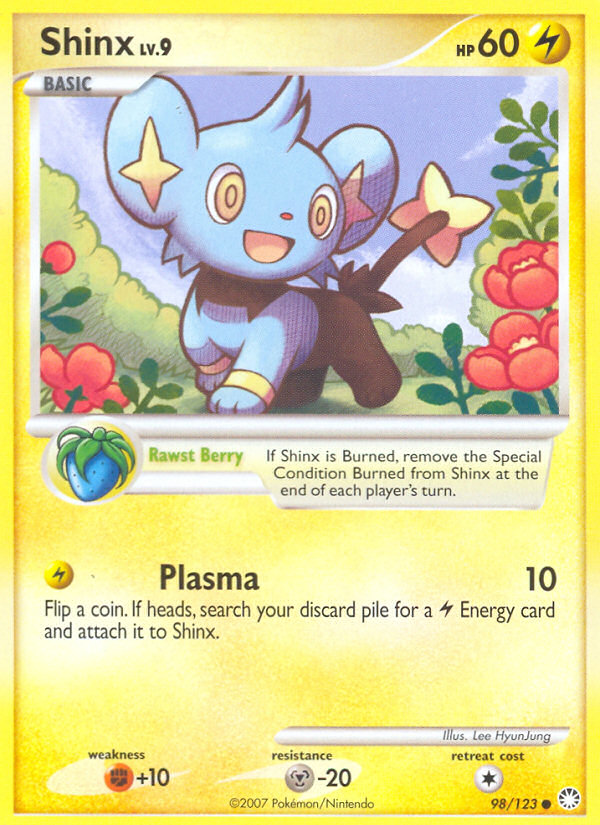 Shinx (98/123) [Diamond & Pearl: Mysterious Treasures] | Dumpster Cat Games