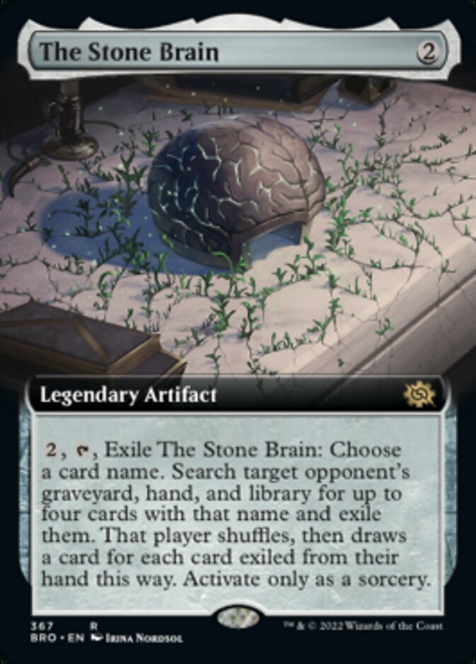 The Stone Brain (Extended Art) [The Brothers' War] | Dumpster Cat Games