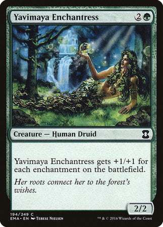 Yavimaya Enchantress [Eternal Masters] | Dumpster Cat Games