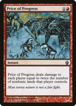 Price of Progress [Premium Deck Series: Fire and Lightning] | Dumpster Cat Games