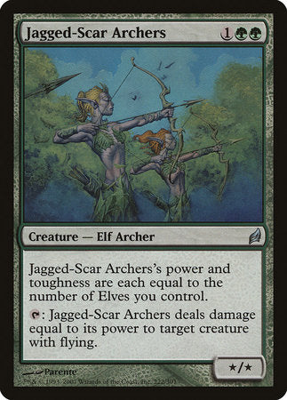 Jagged-Scar Archers [Lorwyn] | Dumpster Cat Games