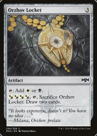 Orzhov Locket [Ravnica Allegiance] | Dumpster Cat Games