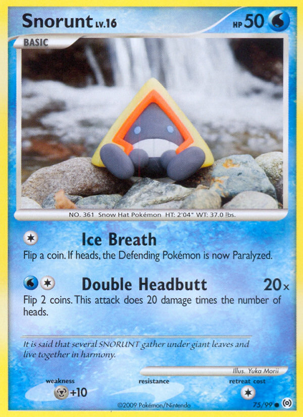 Snorunt (75/99) [Platinum: Arceus] | Dumpster Cat Games