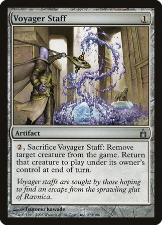 Voyager Staff [Ravnica: City of Guilds] | Dumpster Cat Games