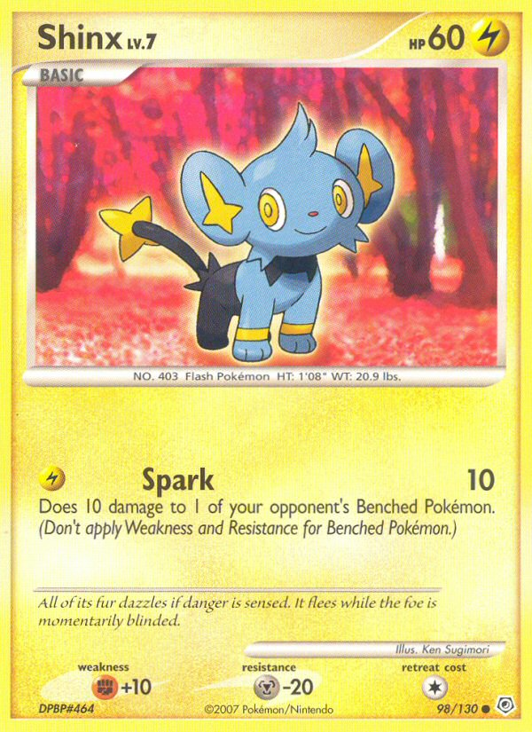 Shinx (98/130) [Diamond & Pearl: Base Set] | Dumpster Cat Games