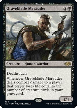 Graveblade Marauder [Jumpstart 2022] | Dumpster Cat Games