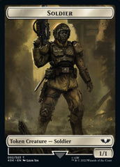 Soldier (002) // Zephyrim Double-sided Token [Universes Beyond: Warhammer 40,000 Tokens] | Dumpster Cat Games