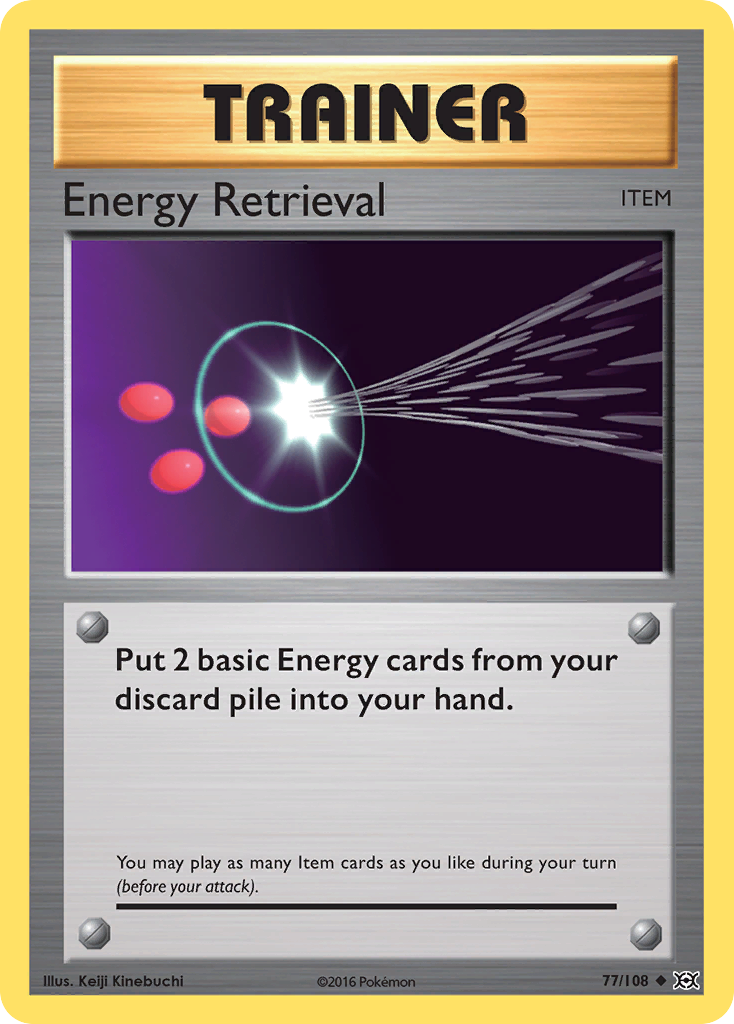 Energy Retrieval (77/108) [XY: Evolutions] | Dumpster Cat Games