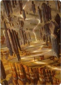 Brightclimb Pathway Art Card [Zendikar Rising Art Series] | Dumpster Cat Games