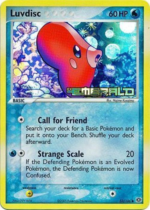 Luvdisc (53/106) (Stamped) [EX: Emerald] | Dumpster Cat Games