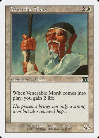 Venerable Monk [Classic Sixth Edition] | Dumpster Cat Games