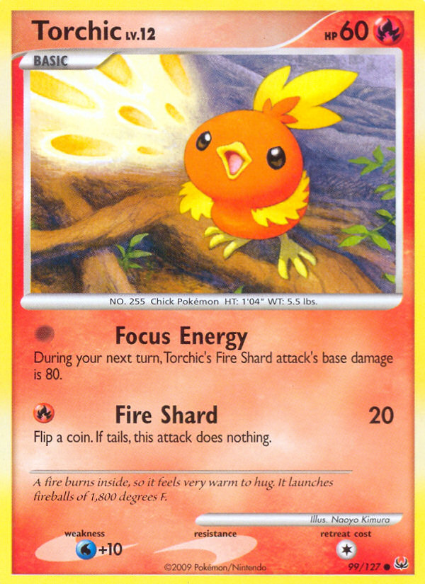 Torchic (99/127) [Platinum: Base Set] | Dumpster Cat Games