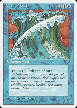 Wall of Water [Fourth Edition] | Dumpster Cat Games