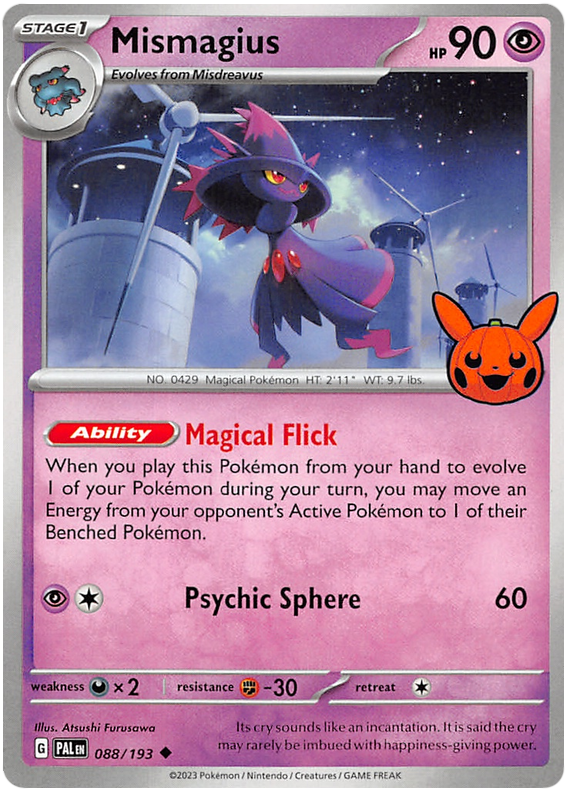 Mismagius (088/193) [Trick or Trade 2023] | Dumpster Cat Games