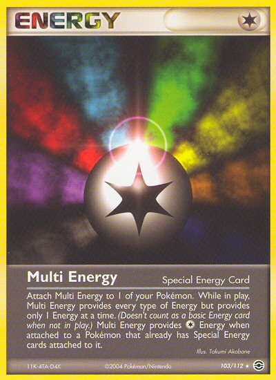 Multi Energy (103/112) [EX: FireRed & LeafGreen] | Dumpster Cat Games