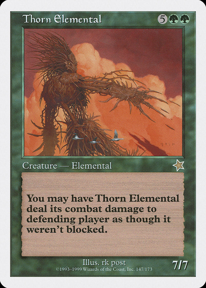 Thorn Elemental [Starter 1999] | Dumpster Cat Games