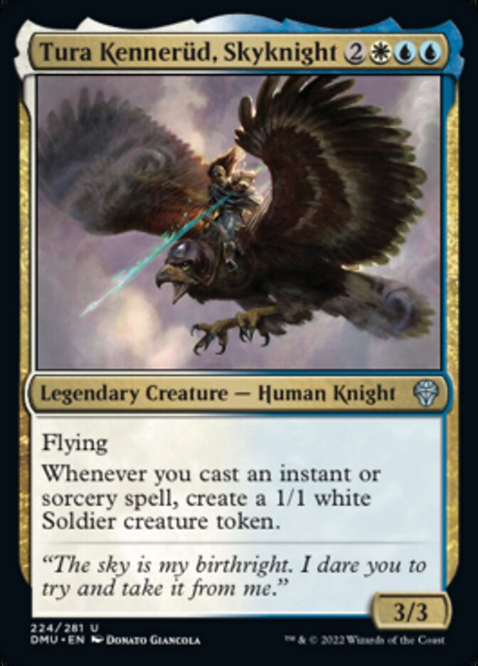 Tura Kennerud, Skyknight [Dominaria United] | Dumpster Cat Games