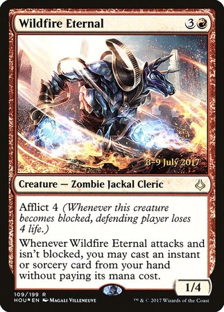 Wildfire Eternal [Hour of Devastation Promos] | Dumpster Cat Games