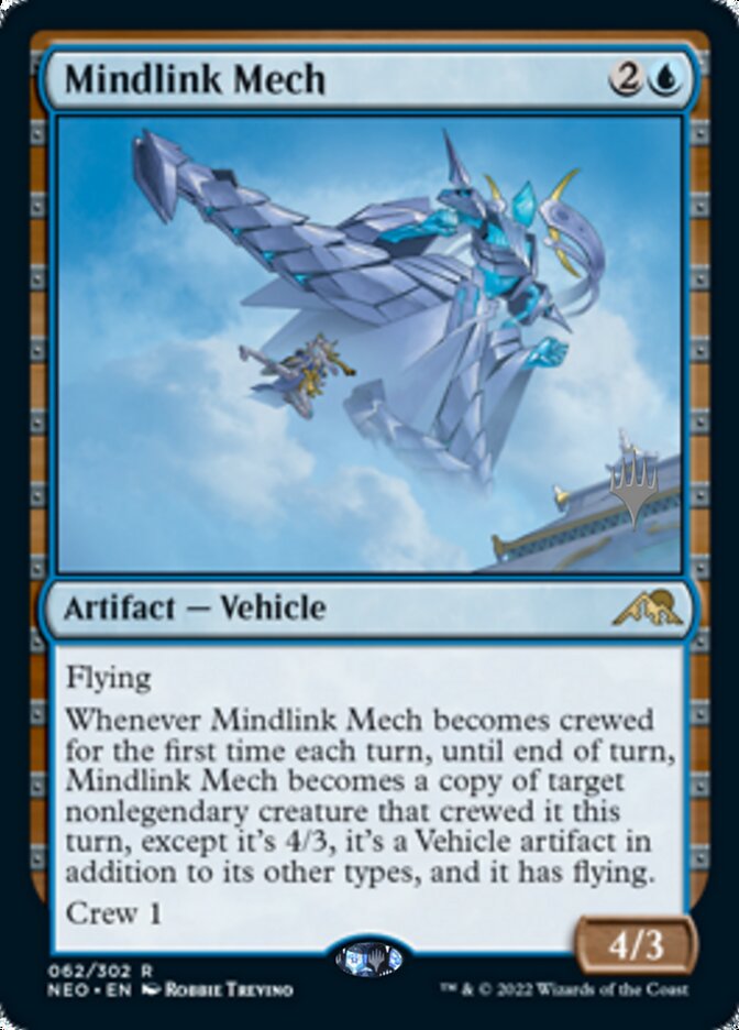 Mindlink Mech (Promo Pack) [Kamigawa: Neon Dynasty Promos] | Dumpster Cat Games