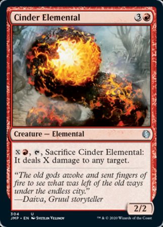 Cinder Elemental [Jumpstart] | Dumpster Cat Games