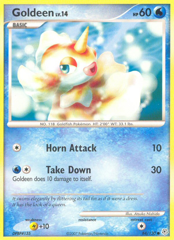 Goldeen (84/130) [Diamond & Pearl: Base Set] | Dumpster Cat Games