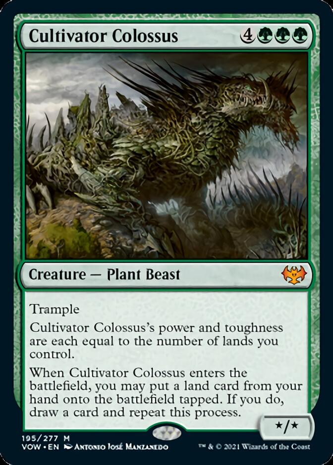 Cultivator Colossus [Innistrad: Crimson Vow] | Dumpster Cat Games