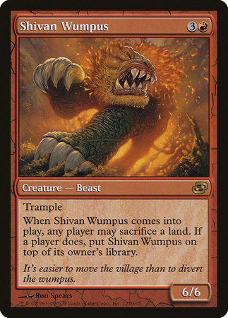 Shivan Wumpus [Planar Chaos] | Dumpster Cat Games