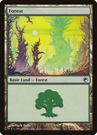 Forest (248) [Scars of Mirrodin] | Dumpster Cat Games