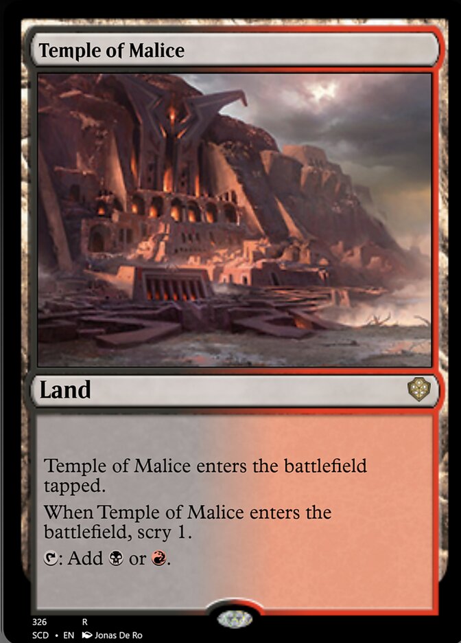 Temple of Malice [Starter Commander Decks] | Dumpster Cat Games