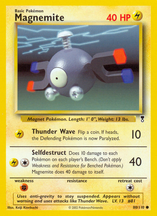 Magnemite (80/110) [Legendary Collection] | Dumpster Cat Games