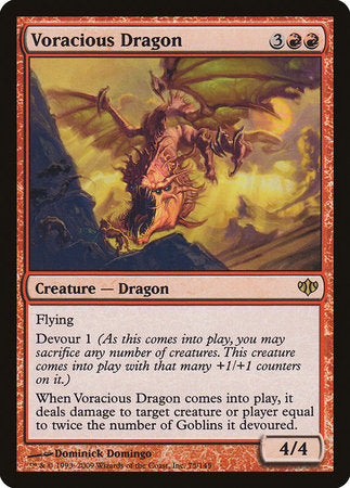 Voracious Dragon [Conflux] | Dumpster Cat Games