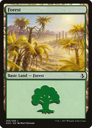 Forest (269) [Amonkhet] | Dumpster Cat Games