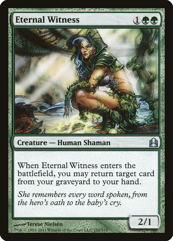 Eternal Witness [Commander 2011] | Dumpster Cat Games