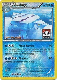 Avalugg (31/106) (League Promo 3rd Place) [XY: Flashfire] | Dumpster Cat Games