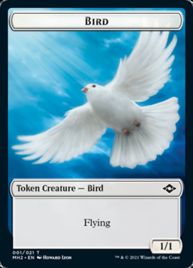 Bird Token [Modern Horizons 2 Tokens] | Dumpster Cat Games