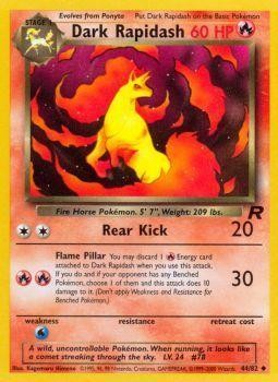 Dark Rapidash (44/82) [Team Rocket Unlimited] | Dumpster Cat Games