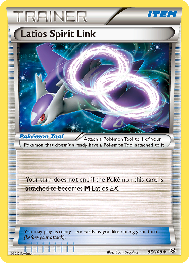 Latios Spirit Link (85/108) [XY: Roaring Skies] | Dumpster Cat Games